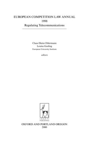 European competition law annual 1998