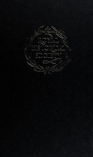 Transactions of the royal historical society