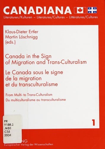Canada in the sign of migration and trans-culturalism