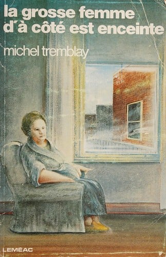 La grosse femme d'a cote est enceinte