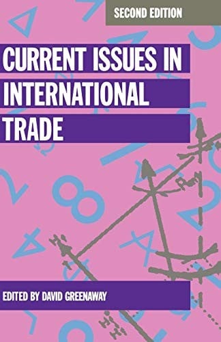 Current issues in international trade