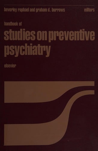 Handbook of studies on preventive psychiatry