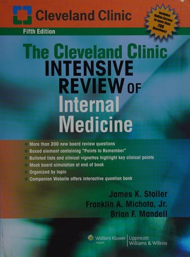 The Cleveland Clinic intensive review of internal medicine