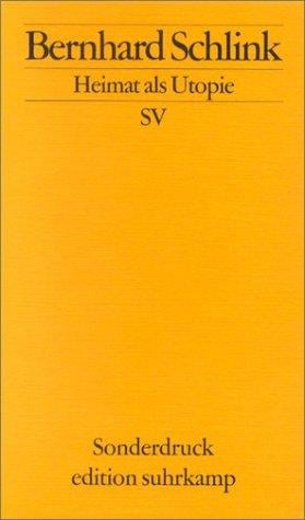 Heimat als Utopie. Sonderdruck