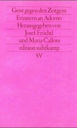 Geist gegen die Zeitgeist