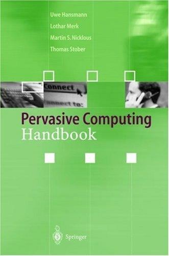 Pervasive Computing Handbook