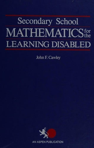 Secondary school mathematics for the learning disabled