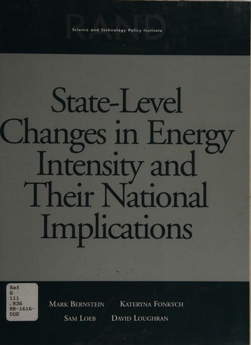 State level changes in energy intensity and their national implications