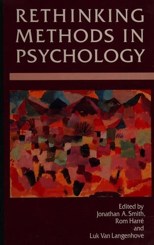 Rethinking methods in psychology