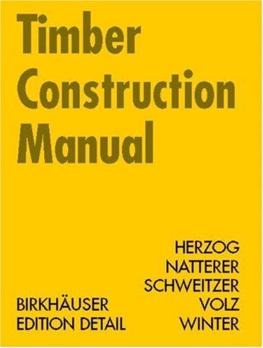 Timber construction manual