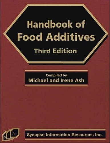 Handbook of food additives