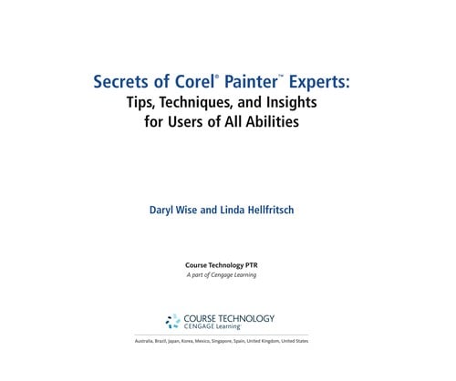Secrets of Corel Painter experts
