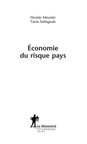 E conomie du risque pays