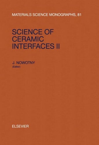 Science of ceramic interfaces II