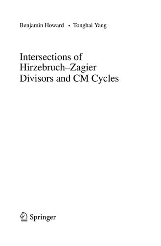 Intersections of Hirzebruch–Zagier Divisors and CM Cycles