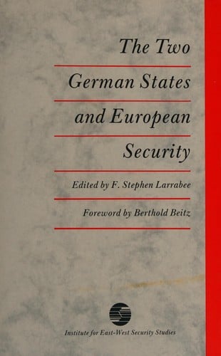 The Two German states and European security