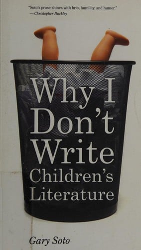 Why I don't write children's literature