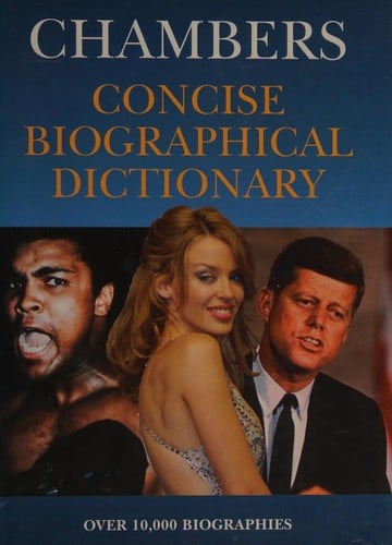 Chambers concise biographical dictionary