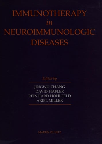 Immunotherapy in neuroimmunologic diseases