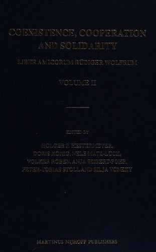 Coexistence, cooperation and solidarity