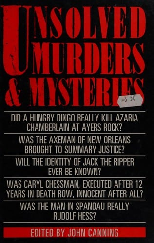 Unsolved murders and mysteries