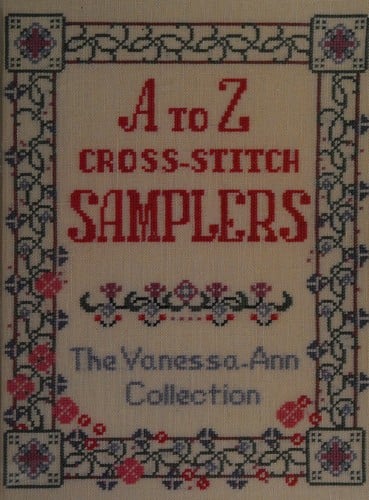 A to Z cross-stitch samplers
