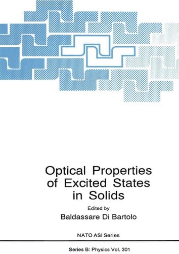 Optical properties of excited states in solids