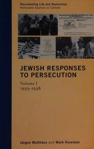 Jewish responses to persecution