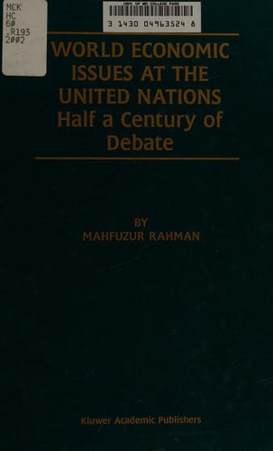 World economic issues at the United Nations