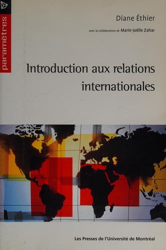 Introduction aux relations internationales