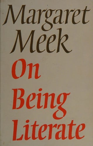 On being literate