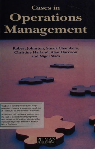 Cases in operations management