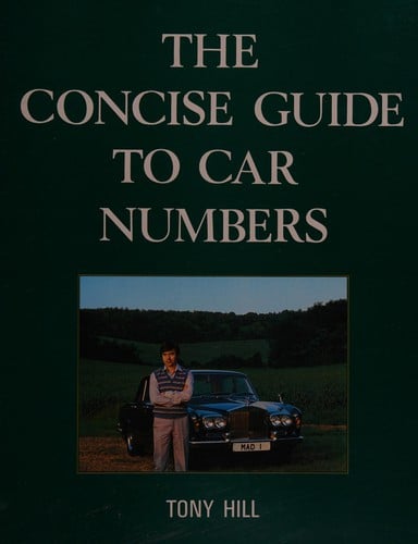 The concise guide to car numbers