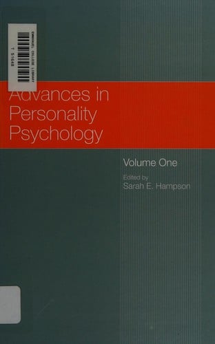 Advances in personality psychology