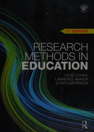 Research methods in education