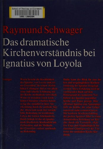 Das dramatische Kirchenversta□ndnis bei Ignatius von Loyola