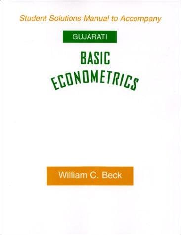 Basic Econometrics (Student Solution Manual)