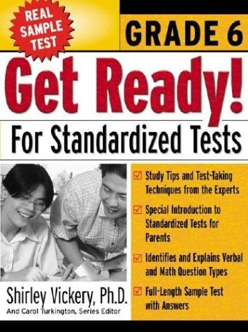 Get ready! for standardized tests