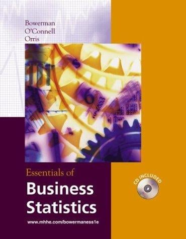 Essentials of business statistics