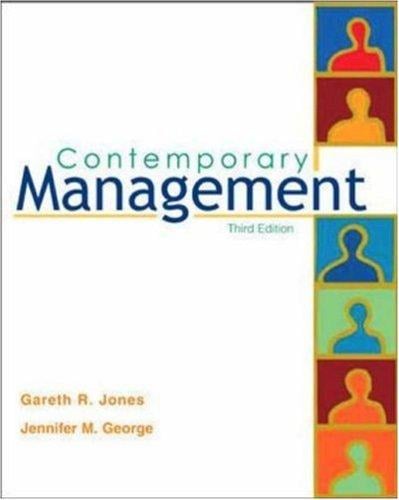 Contemporary Management, with CD