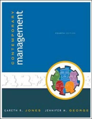 Contemporary Management 4th Edition with Student DVD & Premium OLC Content Card