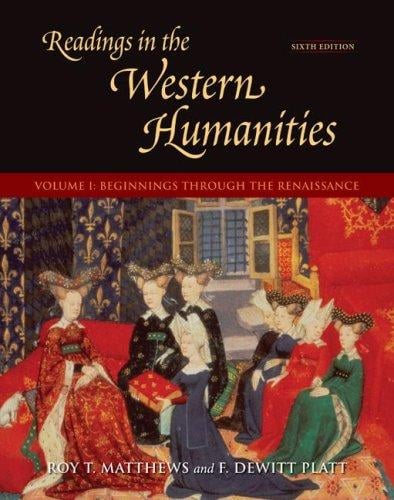 Readings in the Western humanities