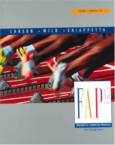 FAP  Volume 2 Chapters 13-26 (Paperback) w/ Working Papers