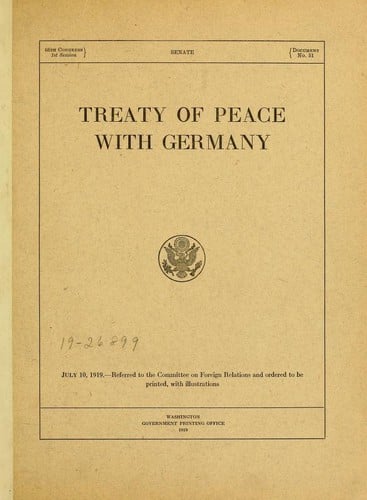 Treaty of peace with Germany