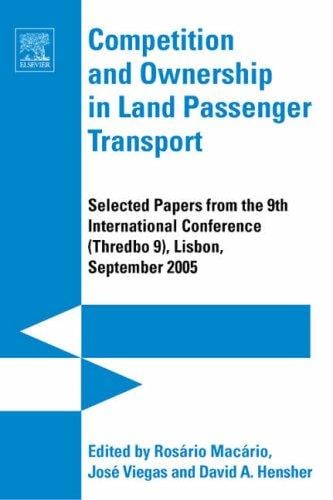 Competition and ownership in land passenger transport