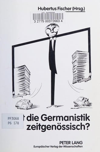 Ist die Germanistik zeitgenössisch?