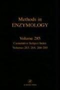 Cumulative subject index [to Methods in enzymology]