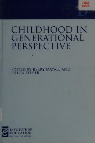 Childhood in generational perspective