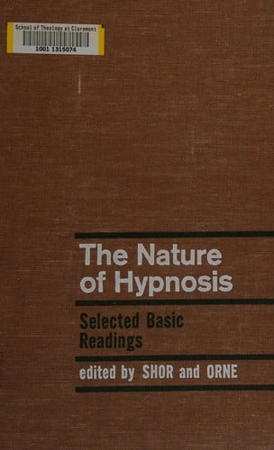 The nature of hypnosis
