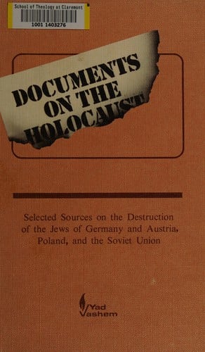 Documents on the Holocaust